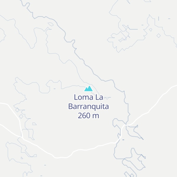 Map of Loma La Barranquita