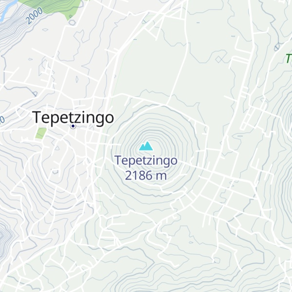Map of Tepetzingo