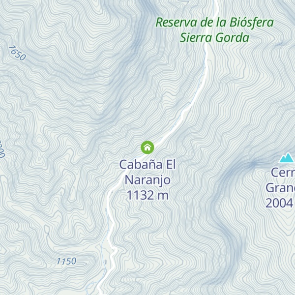 Map of Cabaña El Naranjo