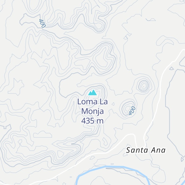 Map of Loma La Monja