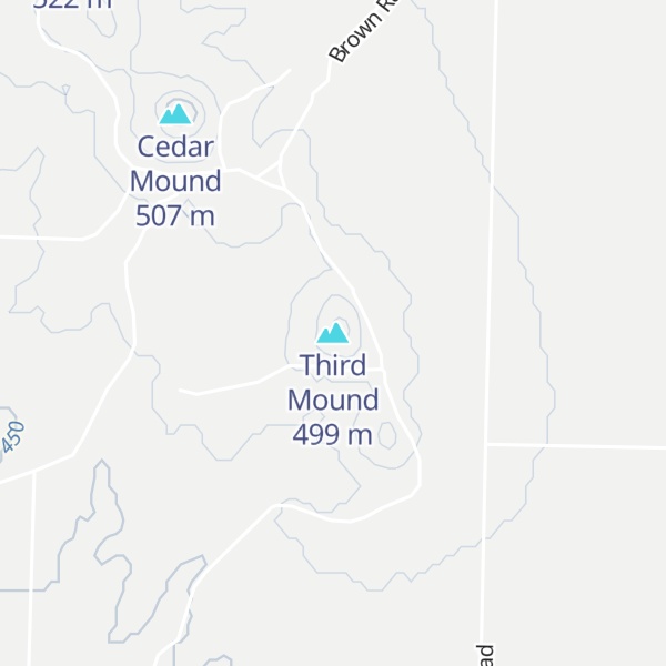 Map of Third Mound