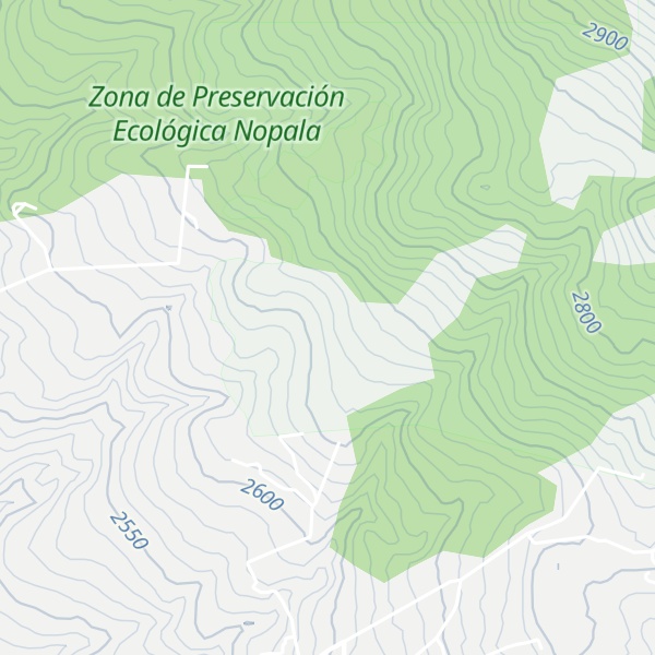 Map of Loma Carmeleña