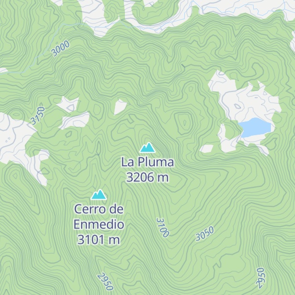Map of La Pluma