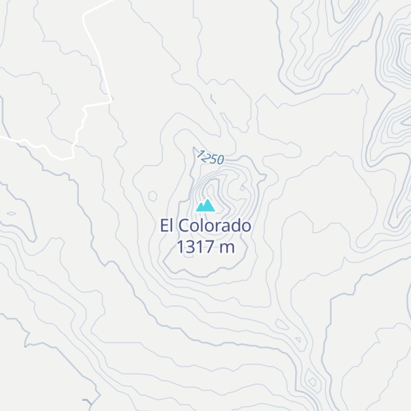 Map of El Colorado