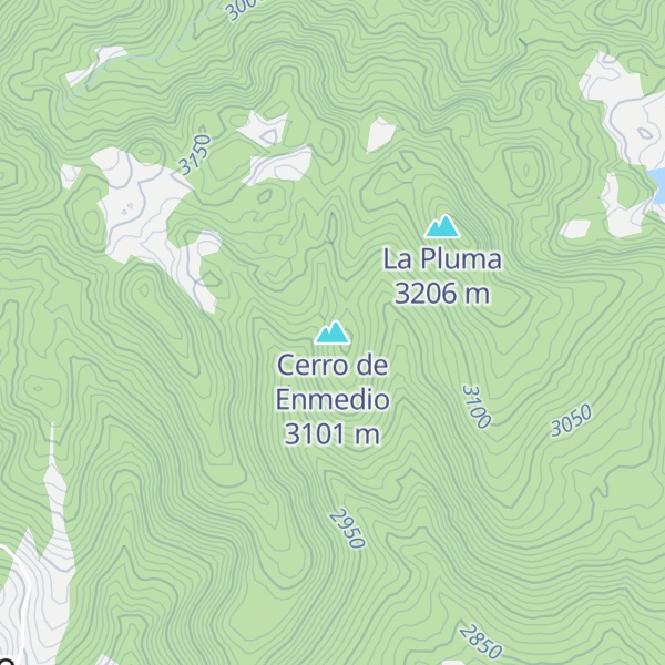 Map of Cerro de Enmedio