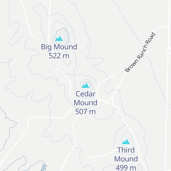 Map of Cedar Mound