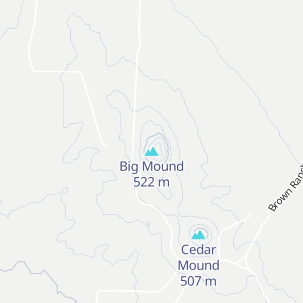 Map of Big Mound