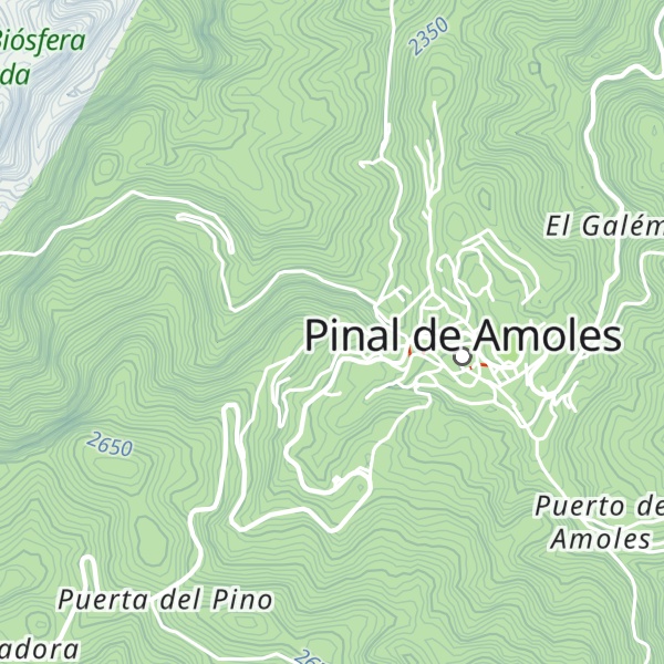 Map of Cabañas Cardoso