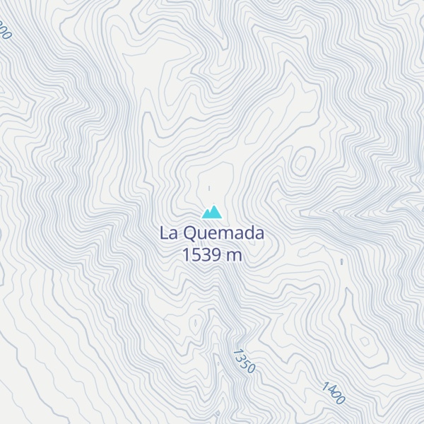Map of La Quemada