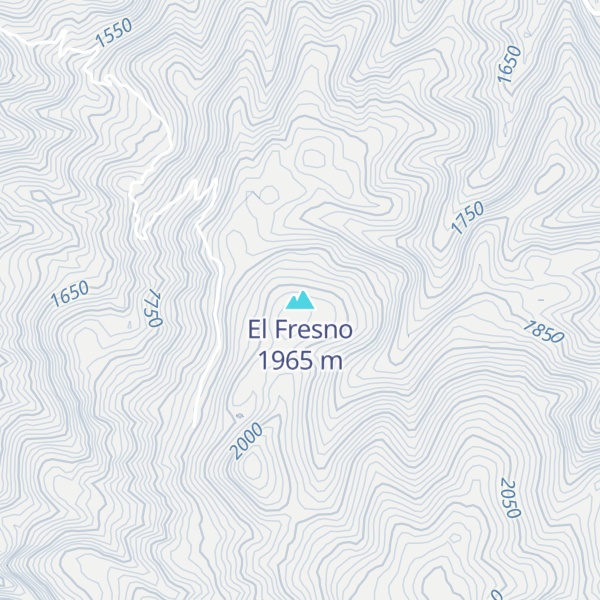 Map of El Fresno