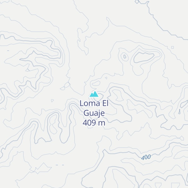 Map of Loma El Guaje
