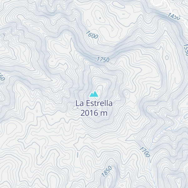 Map of La Estrella