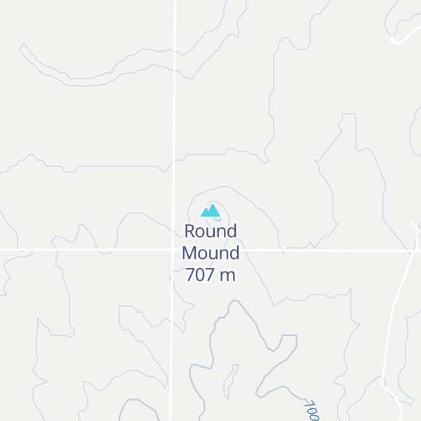 Map of Round Mound