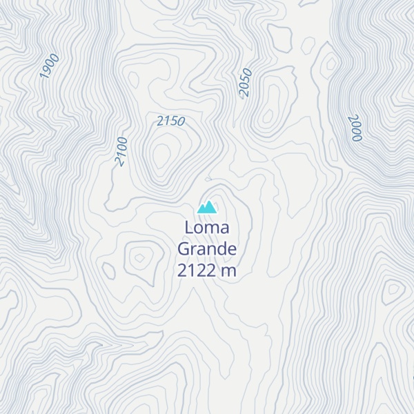 Map of Loma Grande