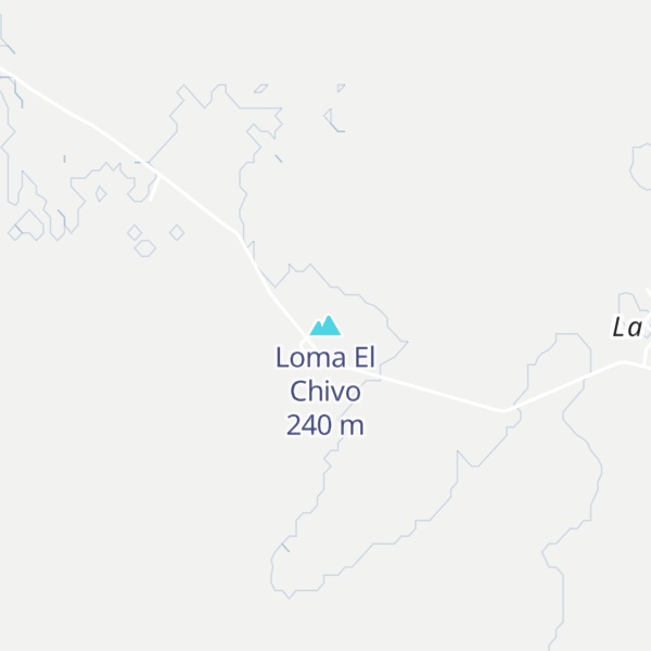 Map of Loma El Chivo