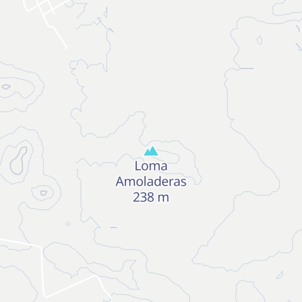 Map of Loma Amoladeras