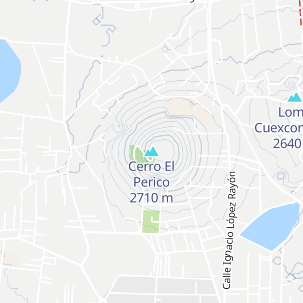 Map of Cerro El Perico