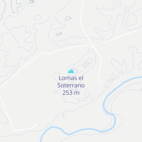 Map of Lomas el Soterrano