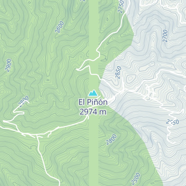 Map of El Piñón