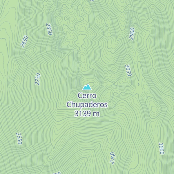 Map of Cerro Chupaderos