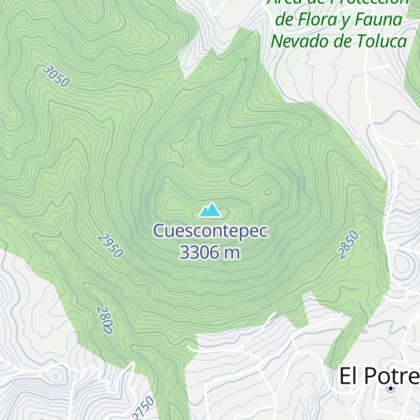 Map of Cuescontepec