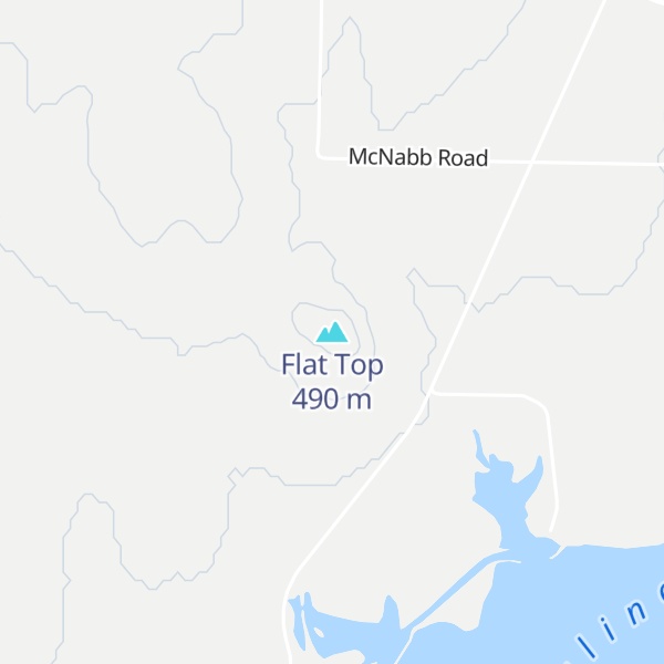 Map of Flat Top