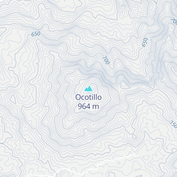 Map of Ocotillo