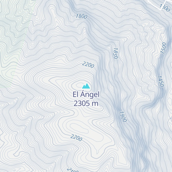 Map of El Ángel