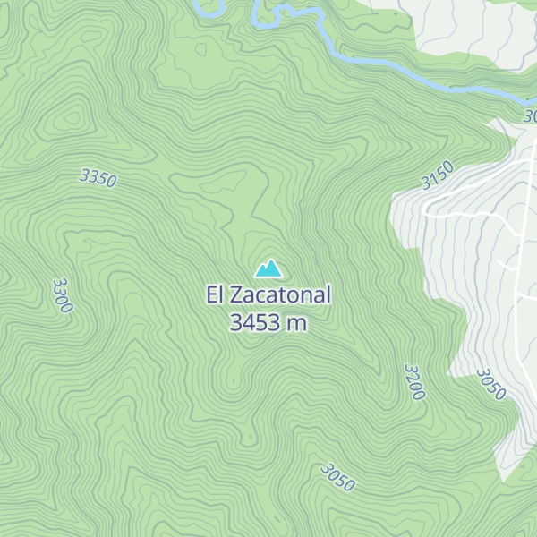 Map of El Zacatonal