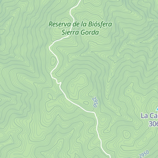 Map of Cerro Boludo