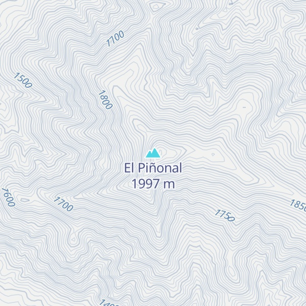 Map of El Piñonal