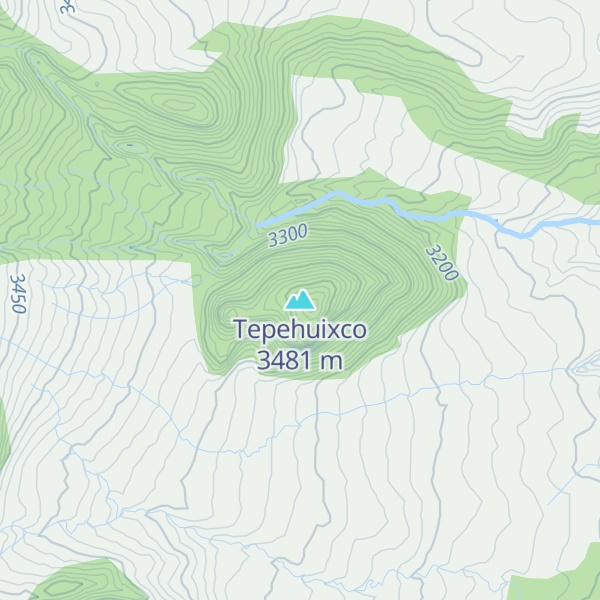 Map of Tepehuixco