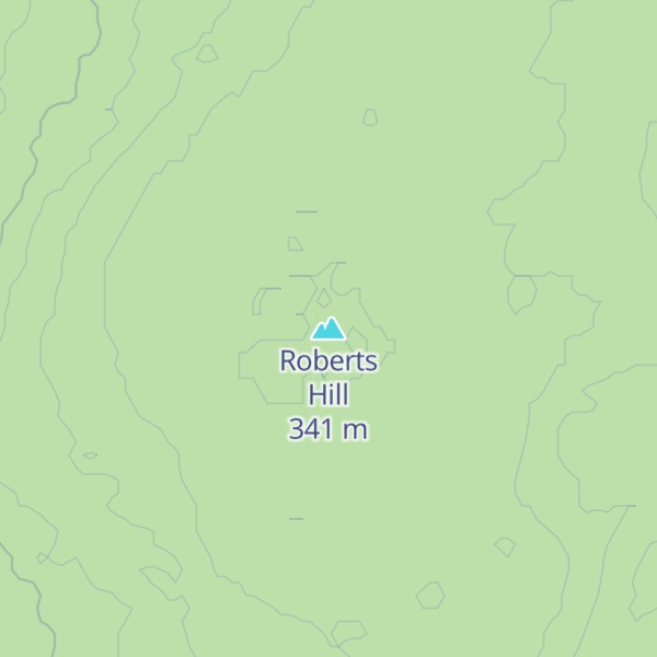 Map of Roberts Hill