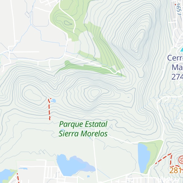 Map of Cerro de Enmedio