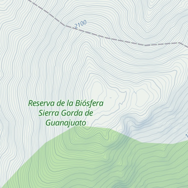 Map of Cerro El Ojo de Agua