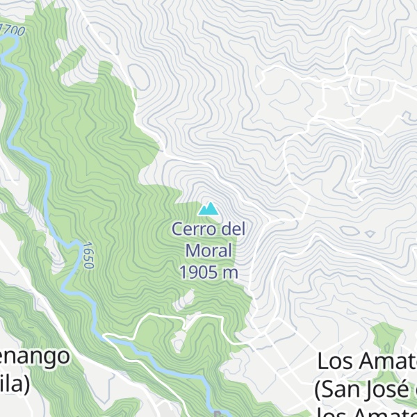 Map of Cerro del Moral