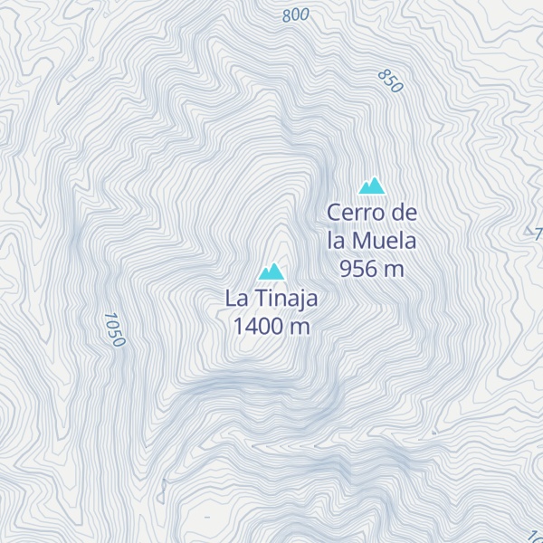 Map of La Tinaja
