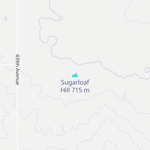 Map of Sugarloaf Hill