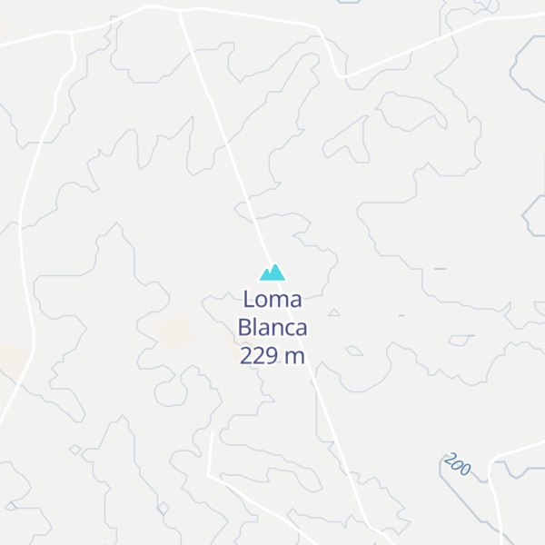 Map of Loma Blanca