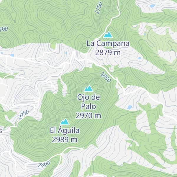 Map of Ojo de Palo