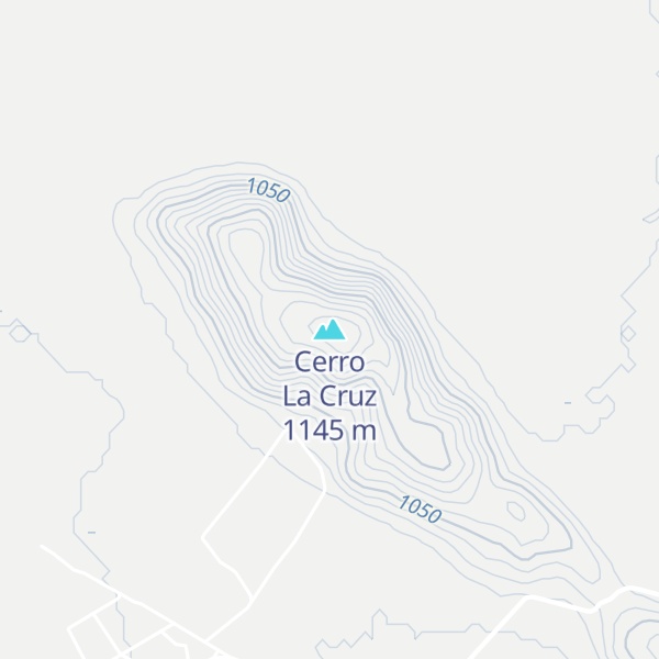 Map of Cerro La Cruz
