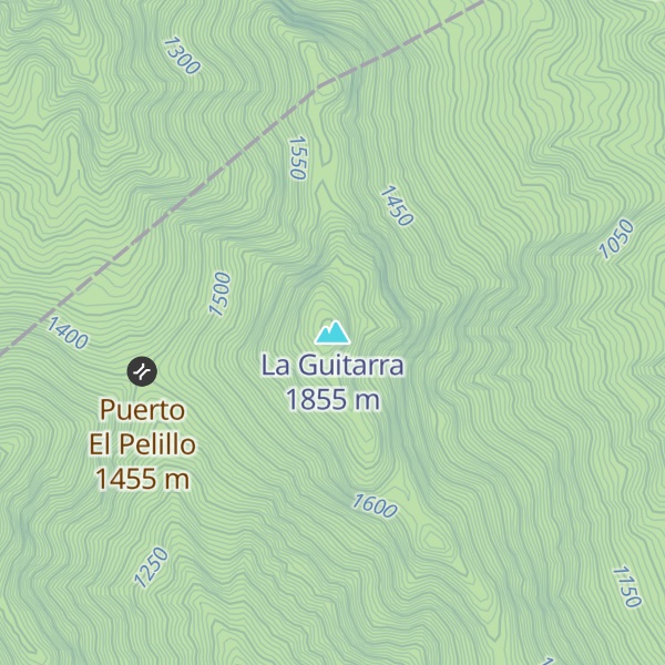 Map of La Guitarra