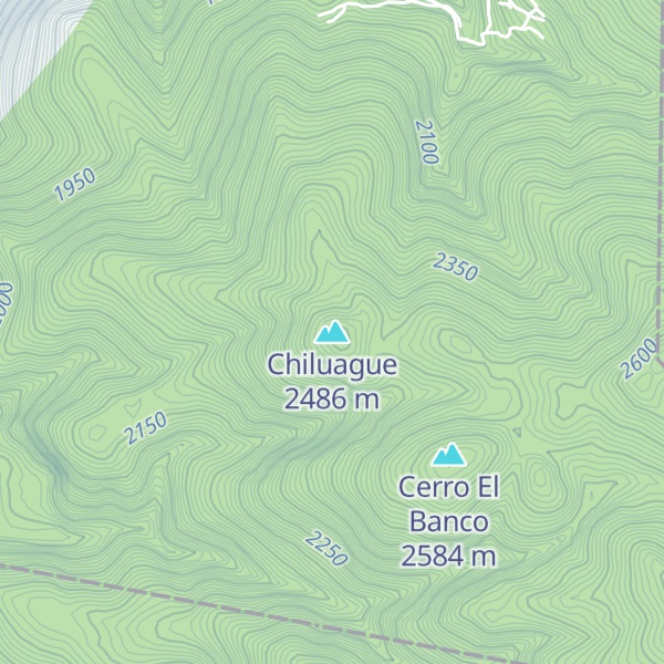 Map of Chiluague