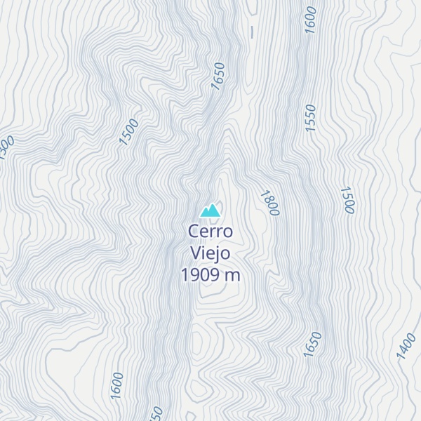 Map of Cerro Viejo