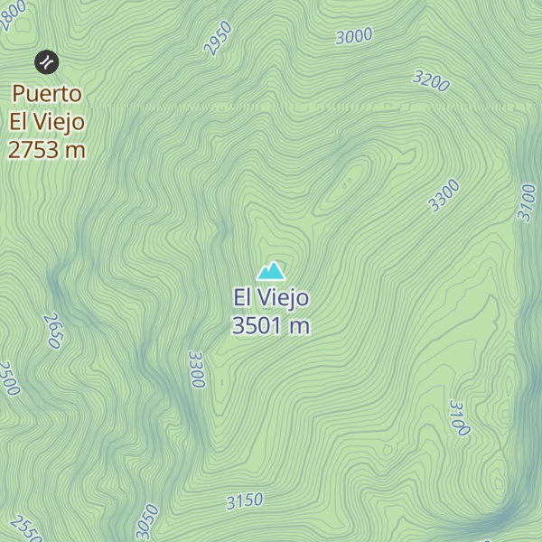 Map of El Viejo