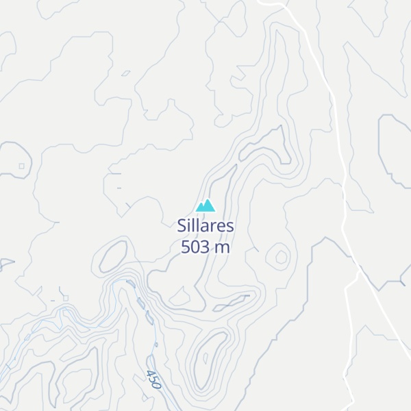 Map of Sillares