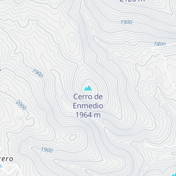 Map of Cerro de Enmedio