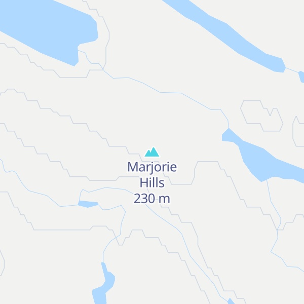 Map of Marjorie Hills