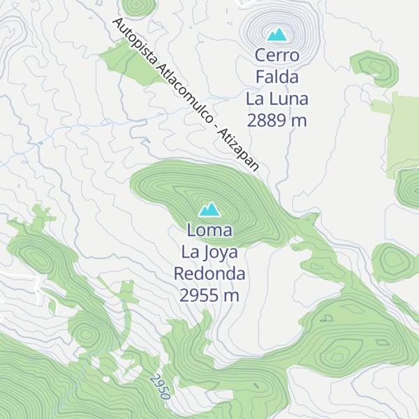 Map of Loma La Joya Redonda