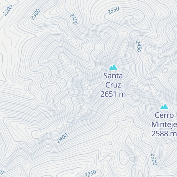 Map of Encino Mocho